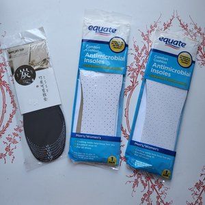 3 Pair Foot Shoe Orthotic Insoles Men Women Shoe Inserts Flat Feet New Sealed..L